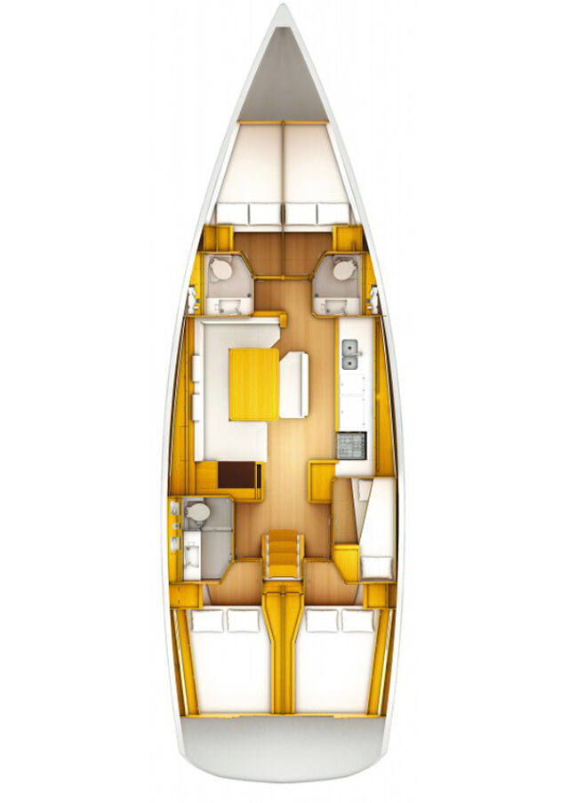Sun Odyssey 509 - 5 cab. Achilles