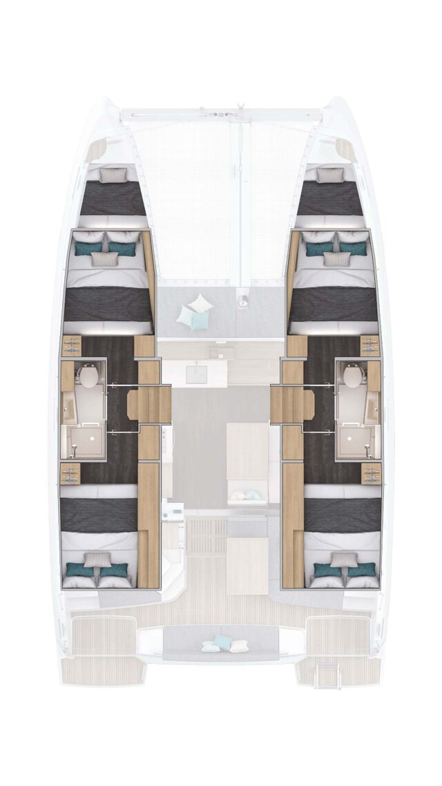 Lagoon 38 - 4 + 2 cab. Mare Amore