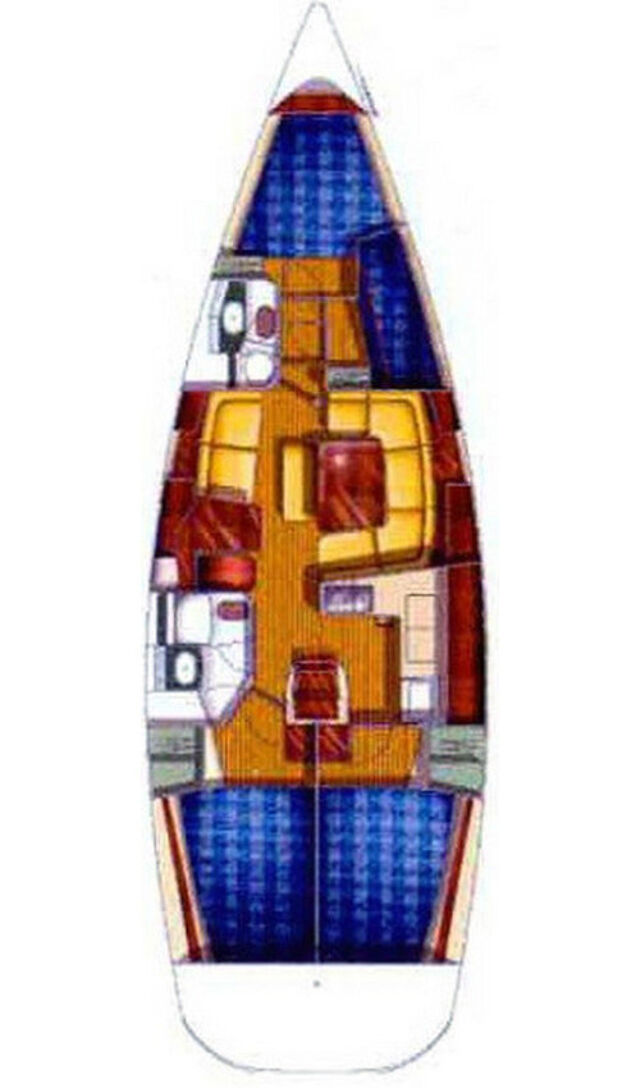 Sun Odyssey 43 - 3 cab. Mantiz