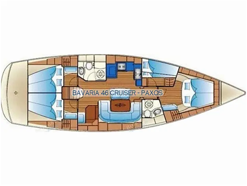 Bavaria 46 Cruiser Paxos