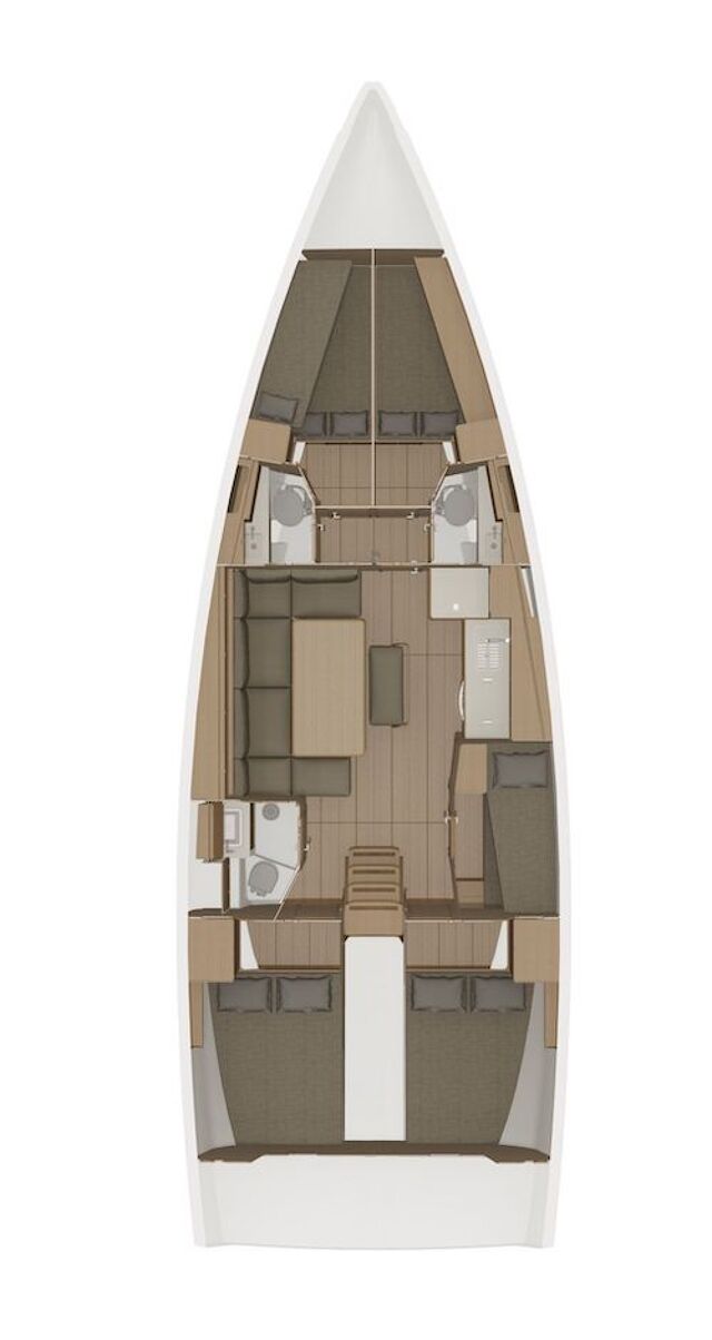 Dufour 460 GL - 5 cab. Barrique I