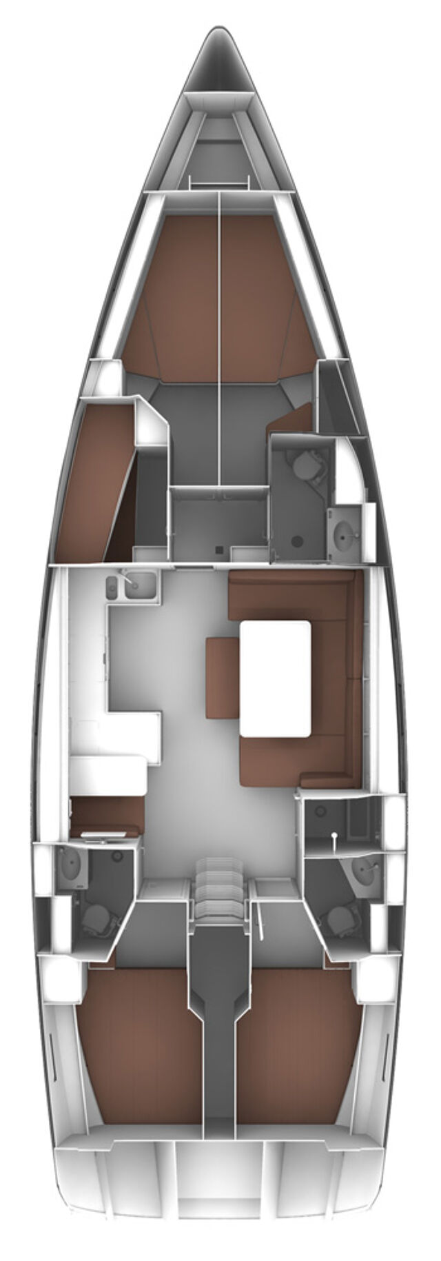 Bavaria Cruiser 51 Style - 5 cab. Style