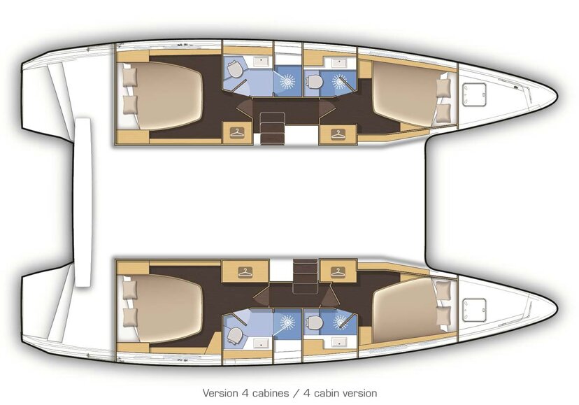 Lagoon 42 - 4 + 2 cab. Melissanthi