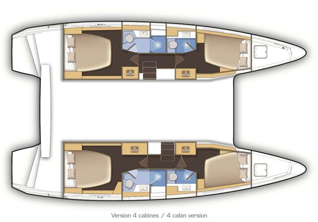 Lagoon 42 - 4 + 2 cab. Melissanthi