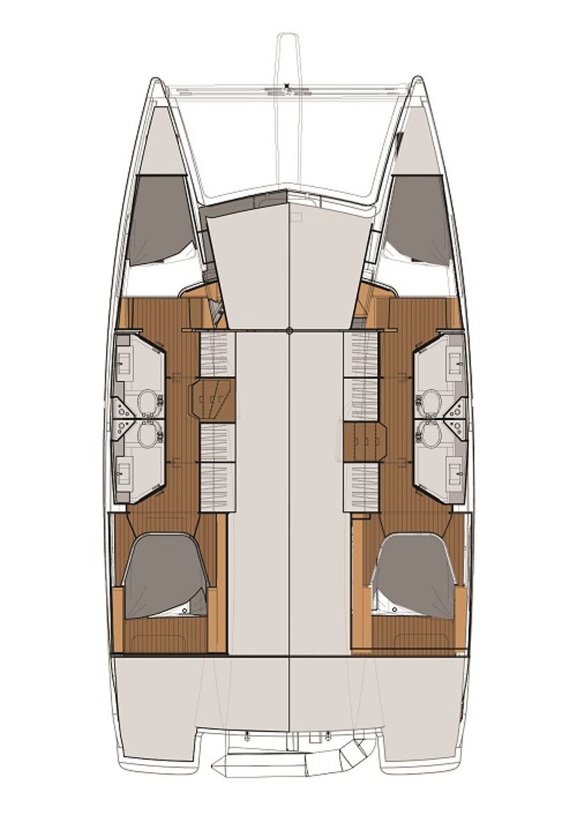 Fountaine Pajot Lucia 40 - 4 cab. El Camino