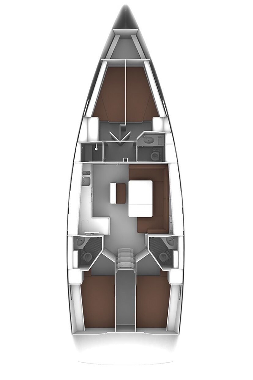 Bavaria Cruiser 46 - 4 cab. MH 48