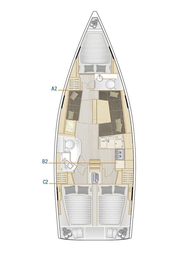 Hanse 388 Free Spirit