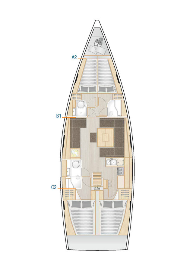 Hanse 458 Mika