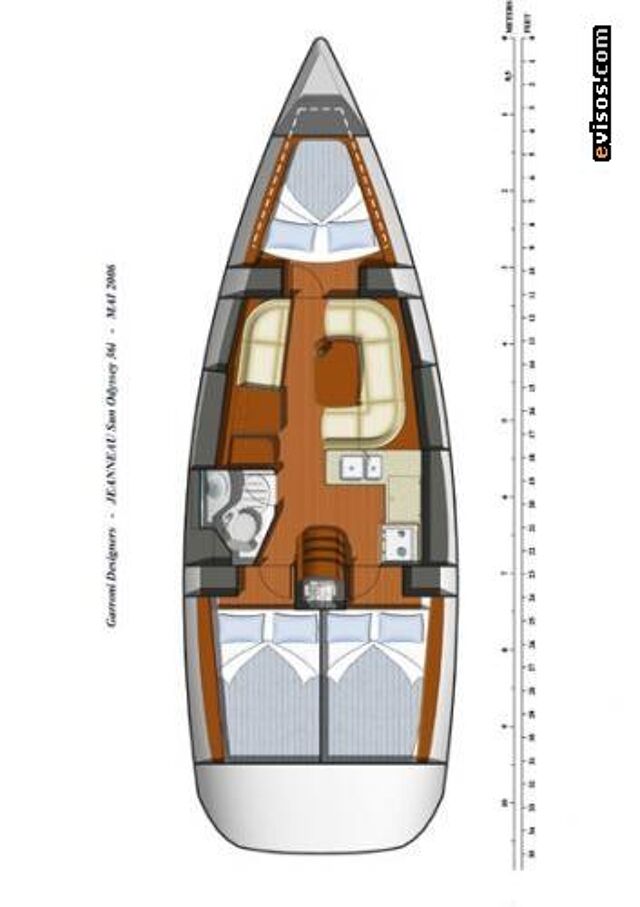 Sun Odyssey 36i Sail Mira