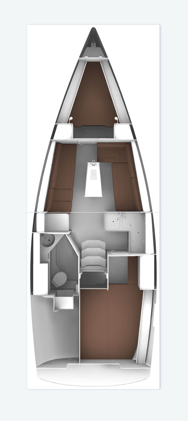 Bavaria Cruiser 34 - 2 cab. Sora
