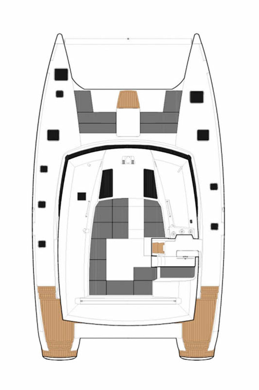 Fountaine Pajot Saba 50 - 6 + 1 cab. Lingaro