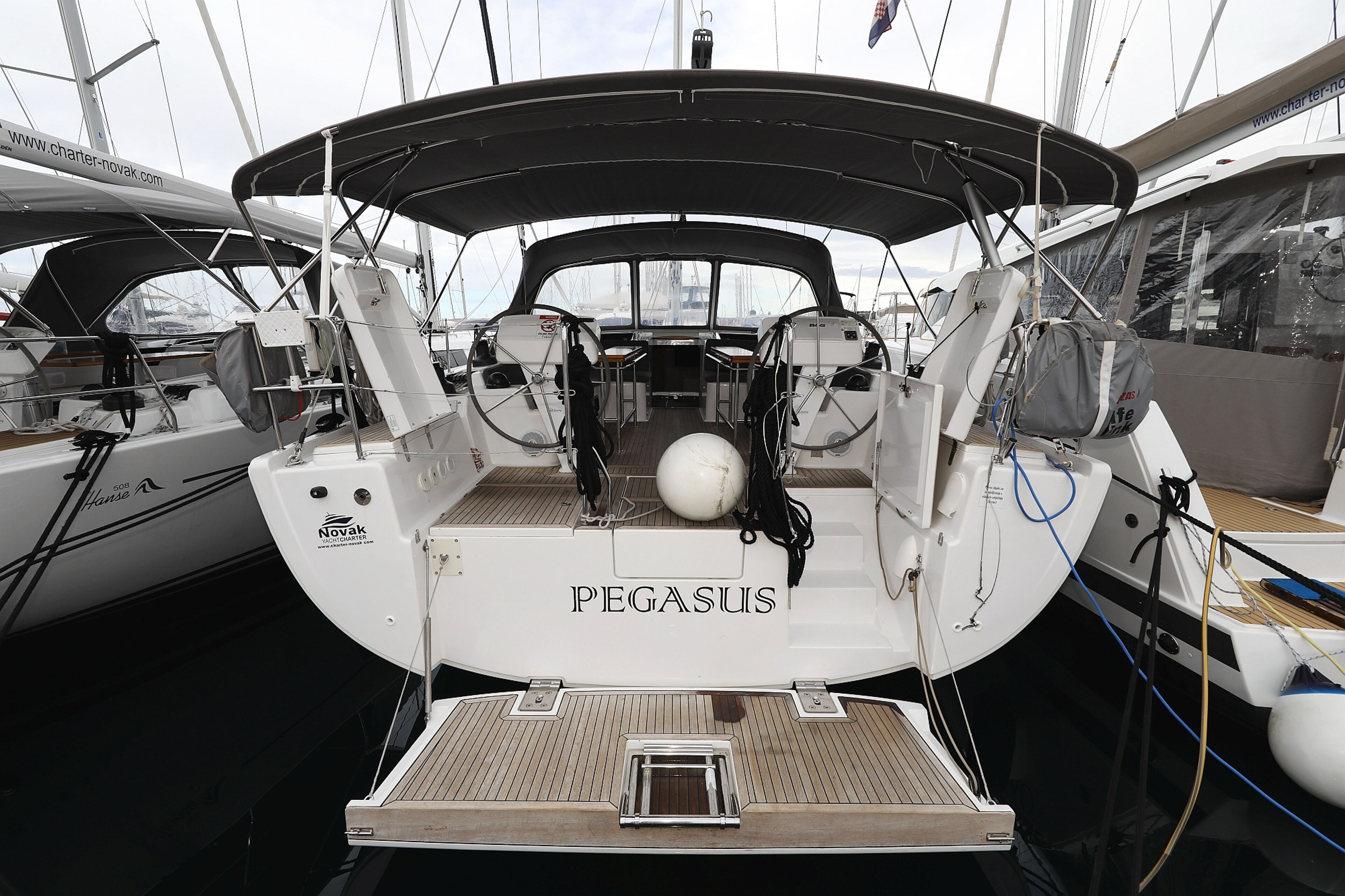Hanse 508 - 5 + 1 cab. Pegasus