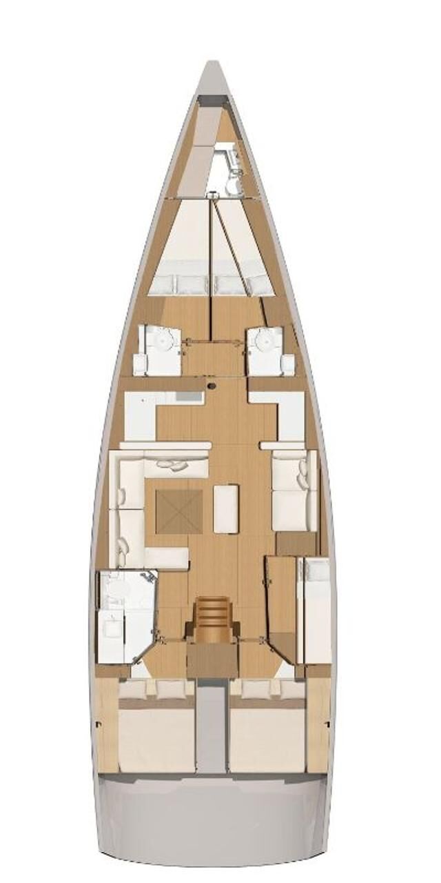Dufour 56 Exclusive - 5 + 1 cab. Amalia