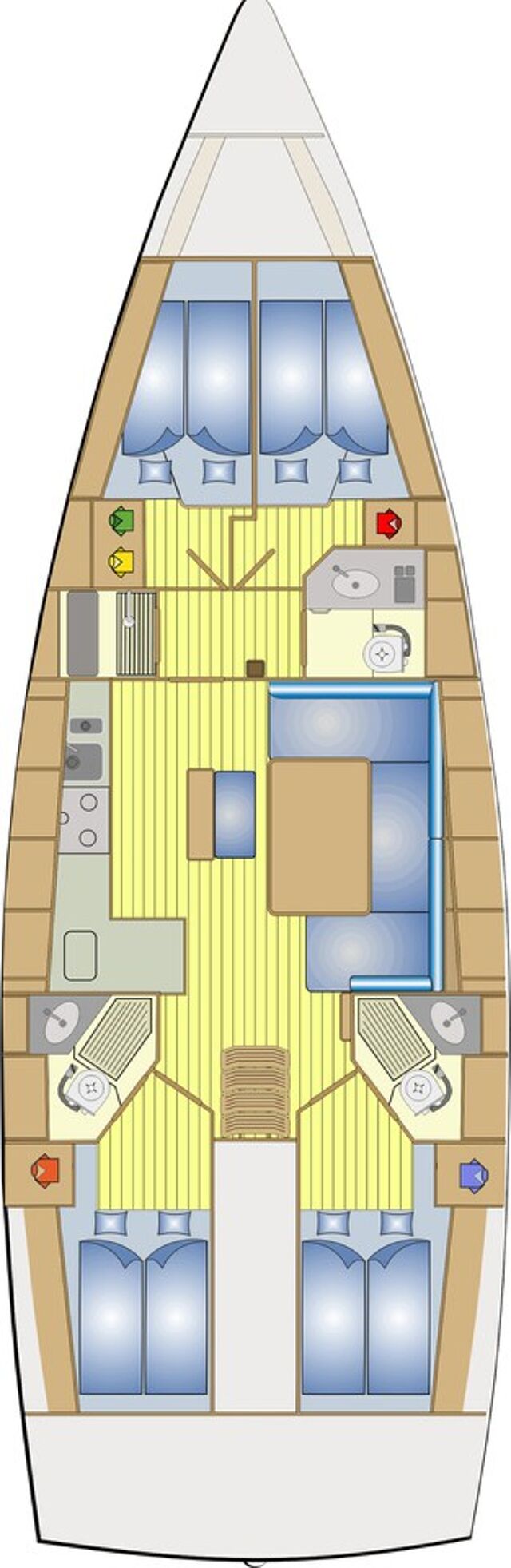 Bavaria Cruiser 46 - 4 cab. Aurora