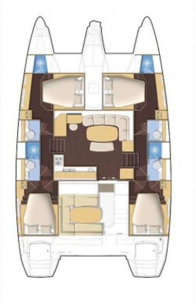 Lagoon 420 - 6 cab. Dynamis