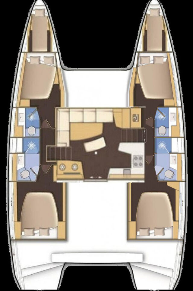 Lagoon 42 - 4 + 2 cab. Dream of Life