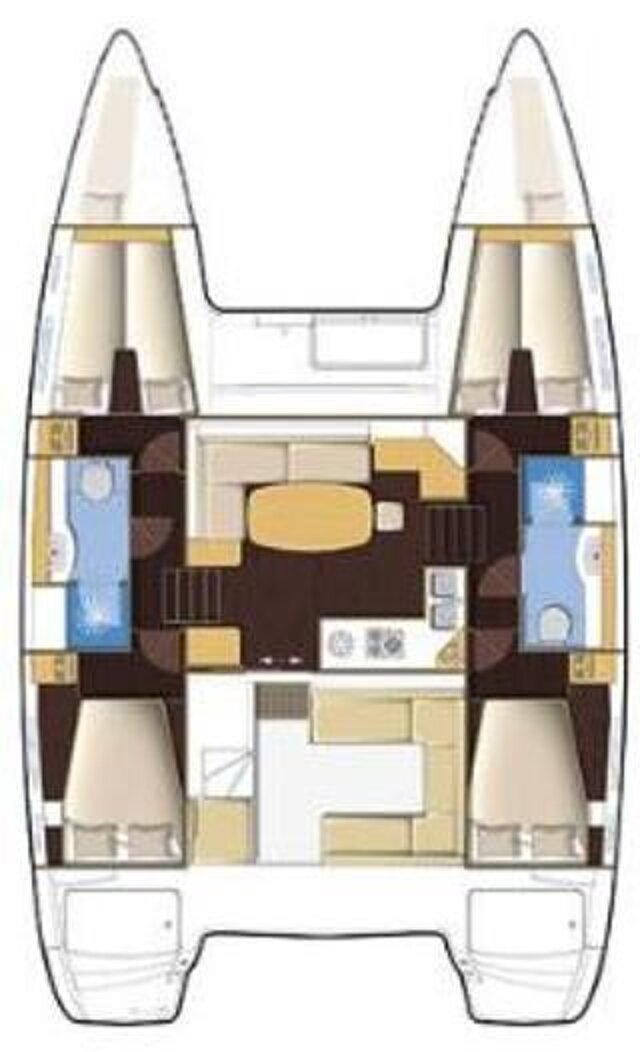 Lagoon 400 - 4 + 2 cab. Caribbean