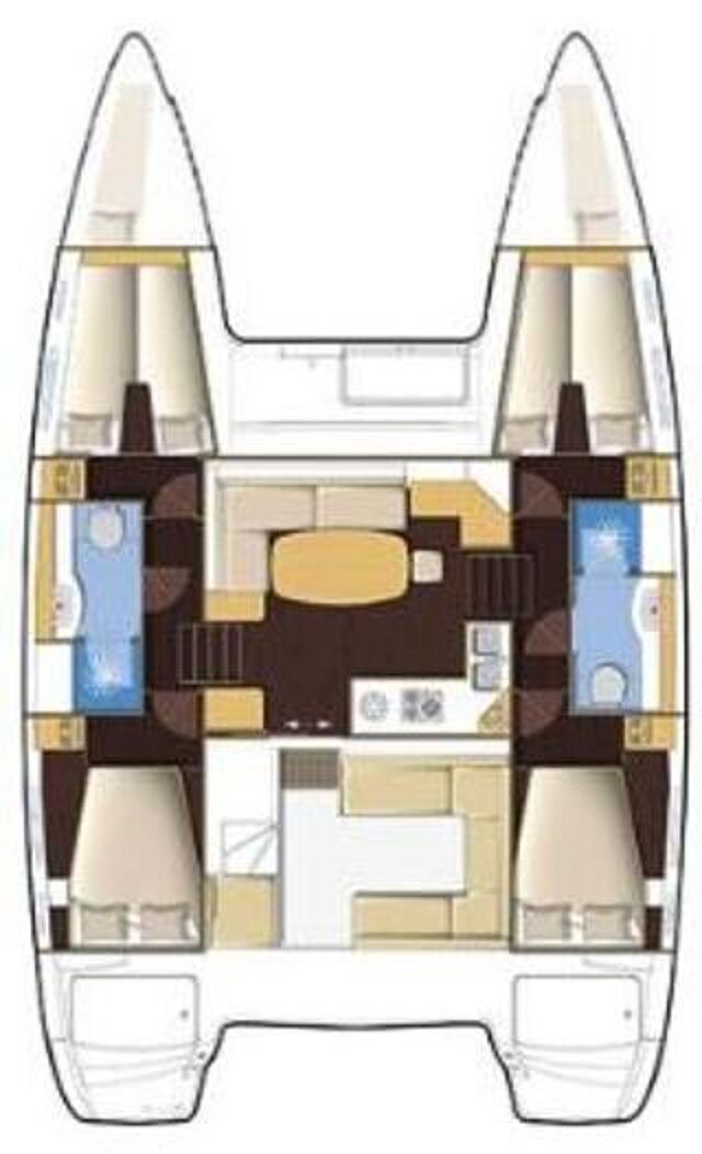 Lagoon 400 - 4 + 2 cab. Caribbean