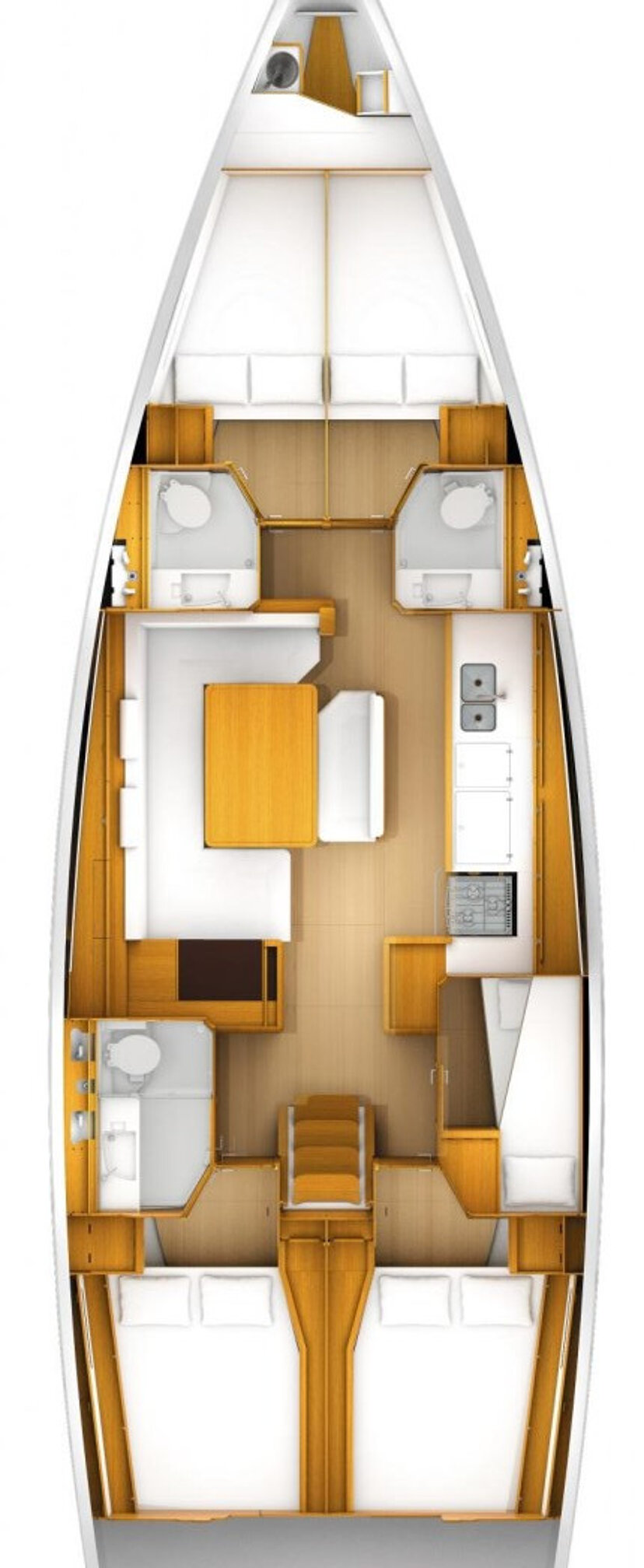 Sun Odyssey 519 - 5 + 1 cab. 4Fun