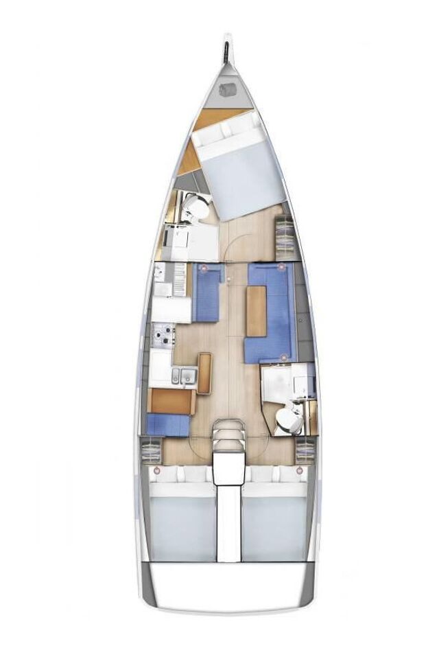 Sun Odyssey 410 - 3 cab. Aris