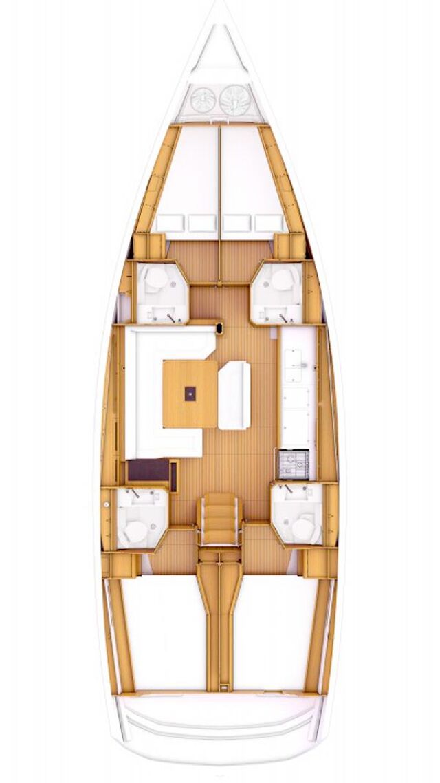 Sun Odyssey 479 - 4 cab. Athena