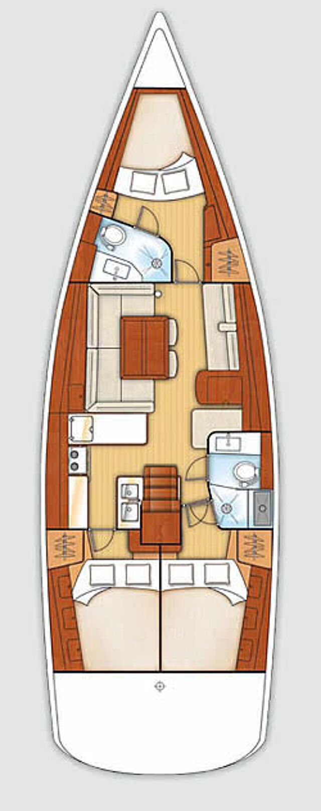 Oceanis 46 - 3 cab. Viento