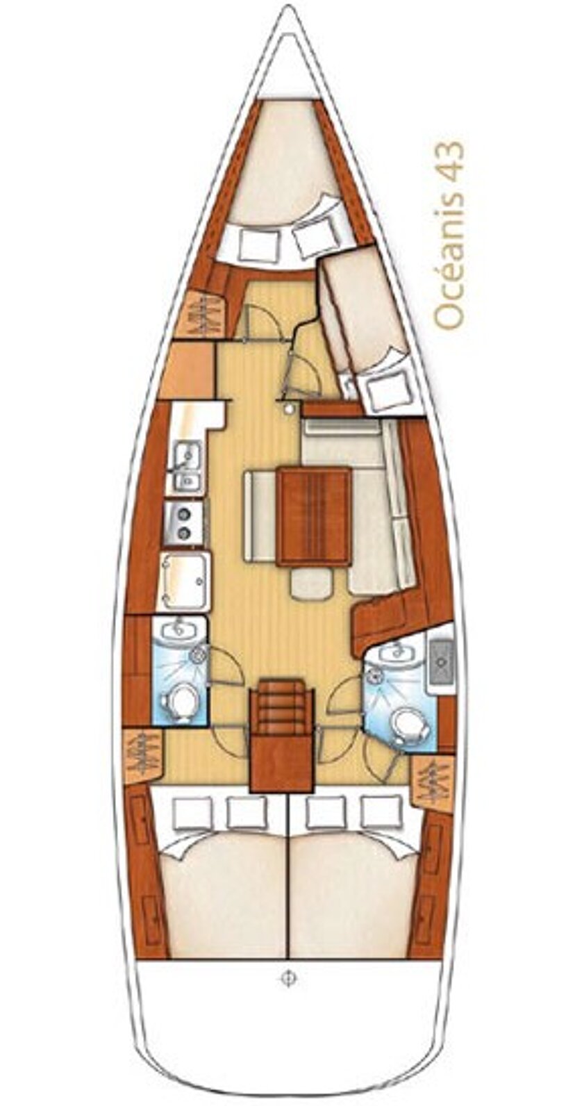 Oceanis 43 Belamour