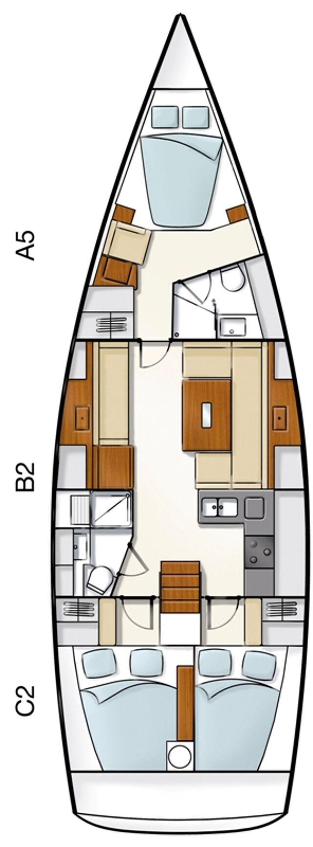 Hanse 430 Tria S