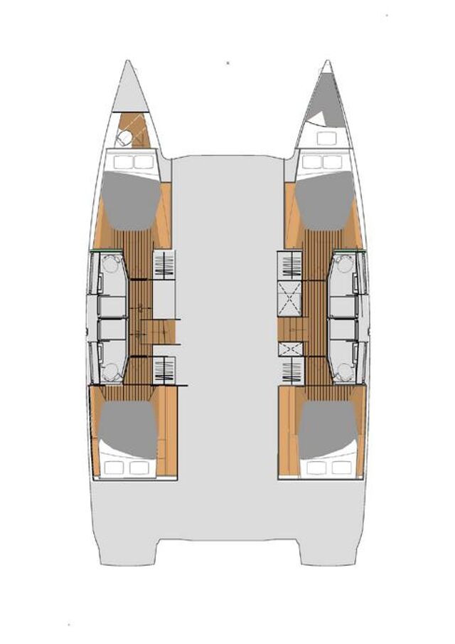 Fountaine Pajot Elba 45 - 4 + 1 cab. Krug