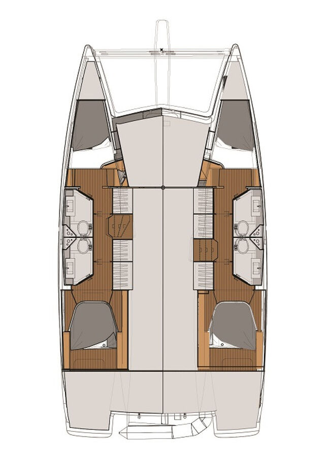 Fountaine Pajot Lucia 40 - 4 cab. Merengue