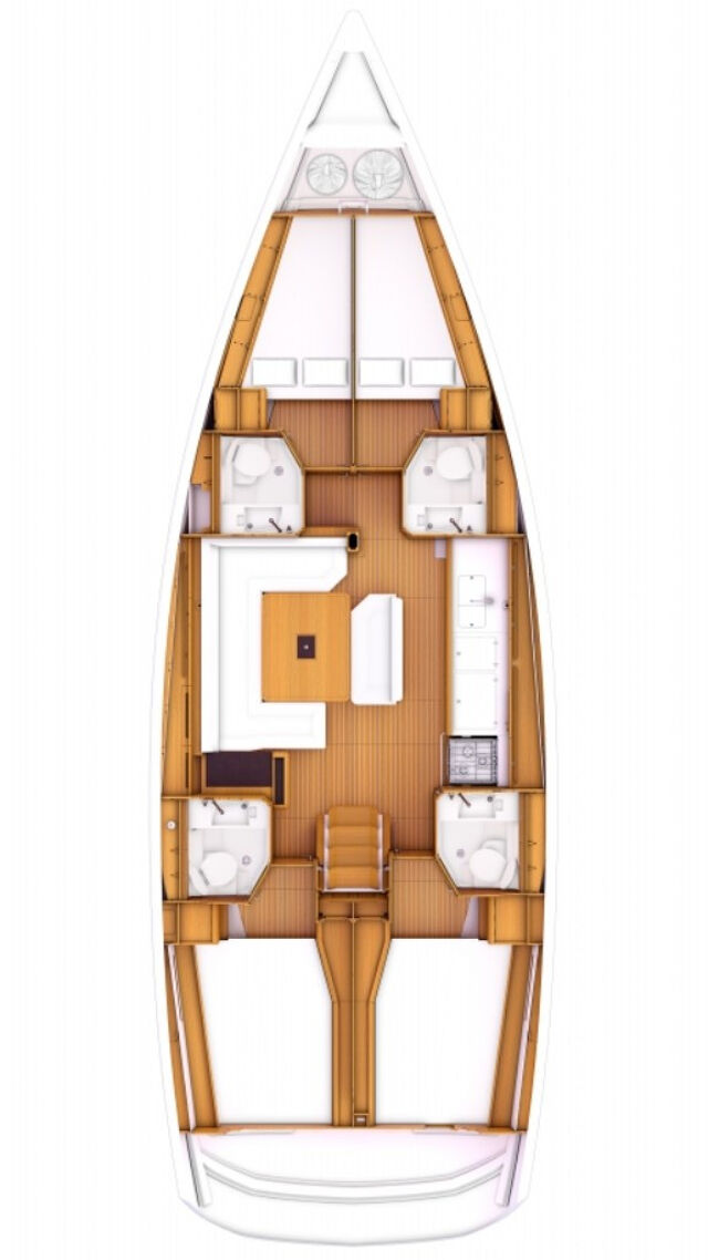 Sun Odyssey 479 - 4 cab. Albinez 