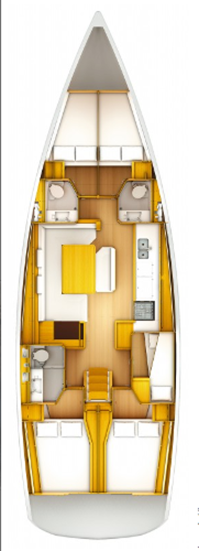 Sun Odyssey 519 - 5 cab. Panagia