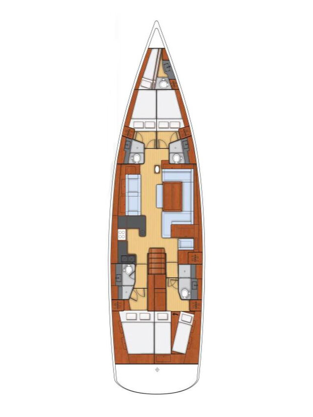 Oceanis 60 - 4 + 1 cab. Ottoni@sea