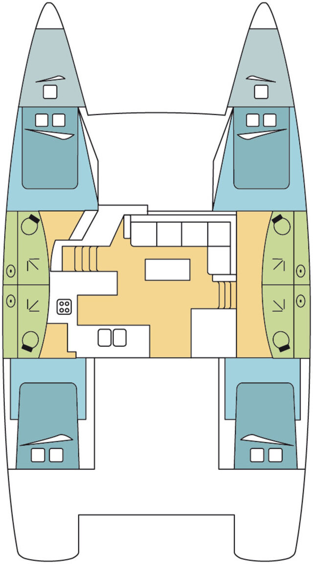 Fountaine Pajot Elba 45 - 4 + 2 cab. Alexandra III