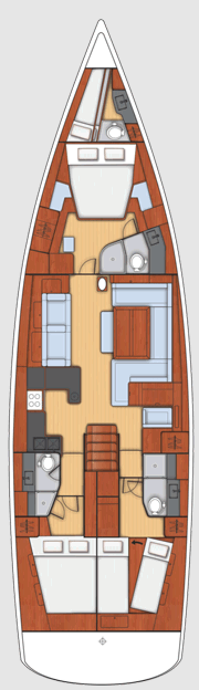 Oceanis 60 - 3 + 1 cab. Scorpio III