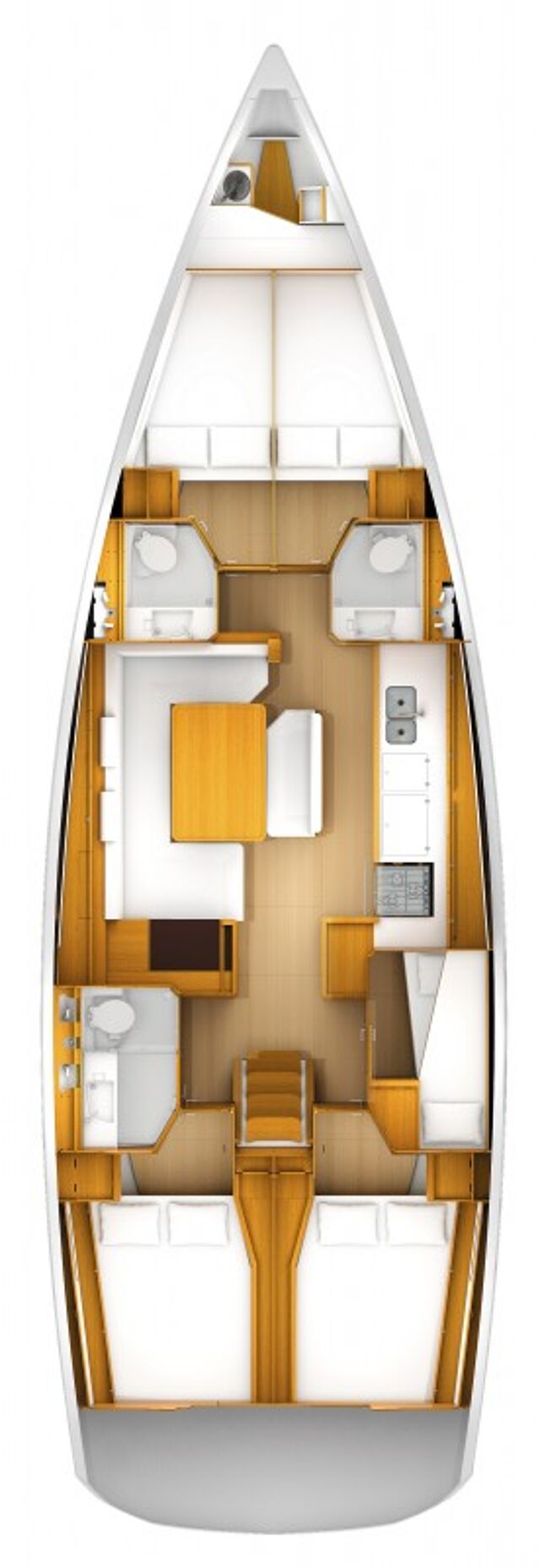 Sun Odyssey 519 - 5 + 1 cab. Pinta