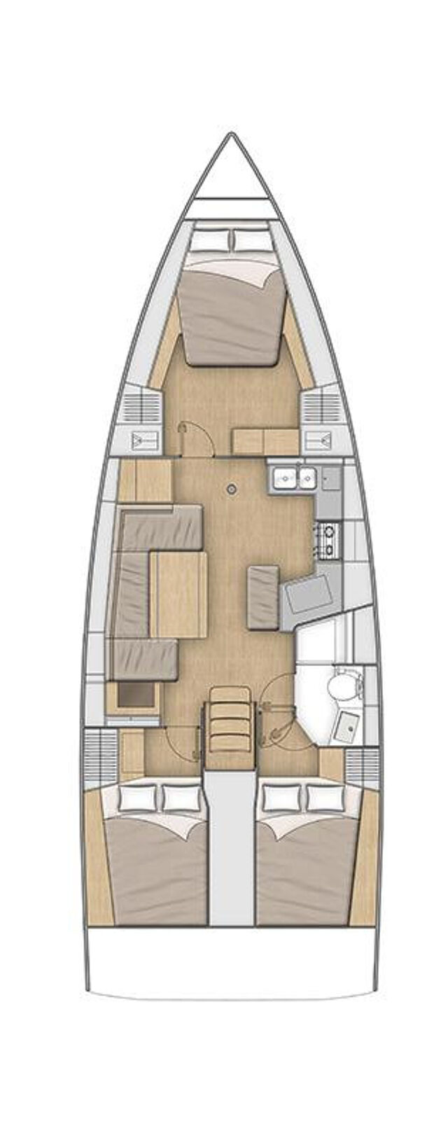 Oceanis 40.1 - 3 cab. Gia