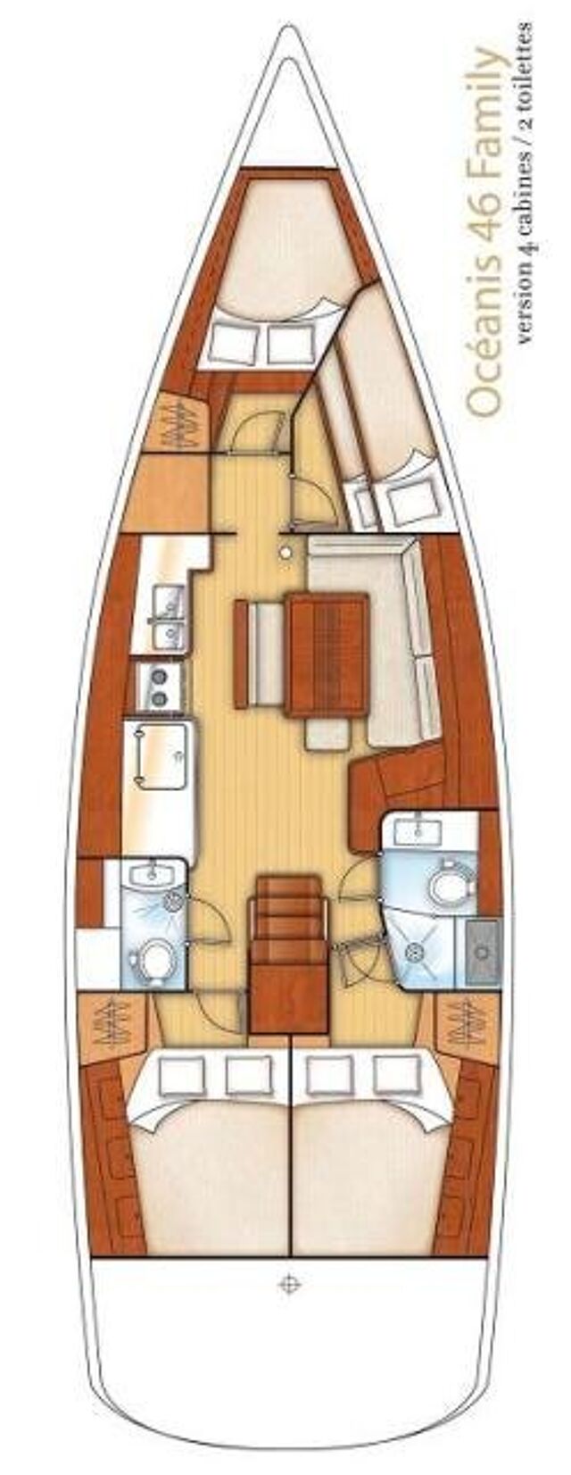 Oceanis 46 - 4 cab. Miha