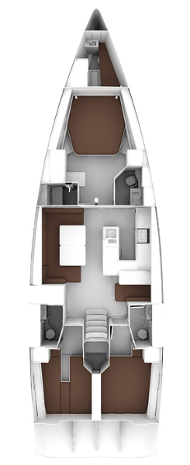 Bavaria Cruiser 56 - 3 + 1 cab. B56-16R