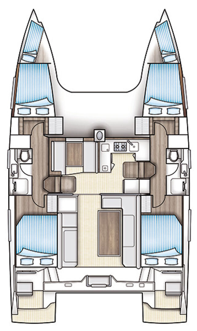 Nautitech 40 Open - 4 cab. Sea Spirit