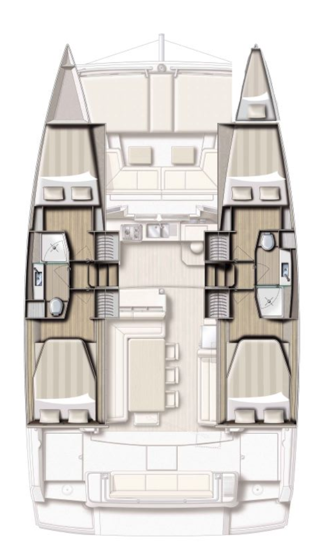 Bali 4.2 - 4 + 1 cab. Serenity