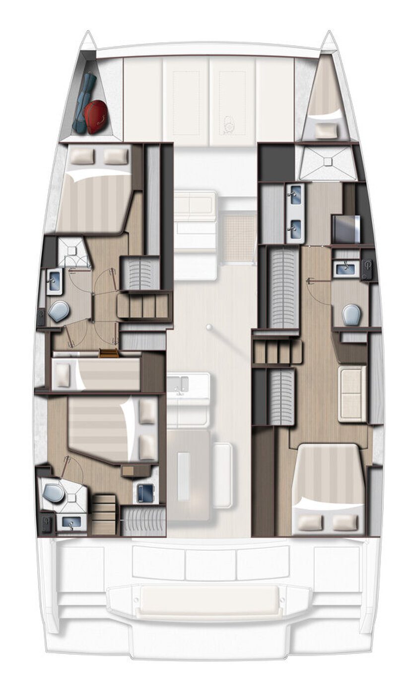 Bali 4.6 - 4 + 1 cab. Bella Vita