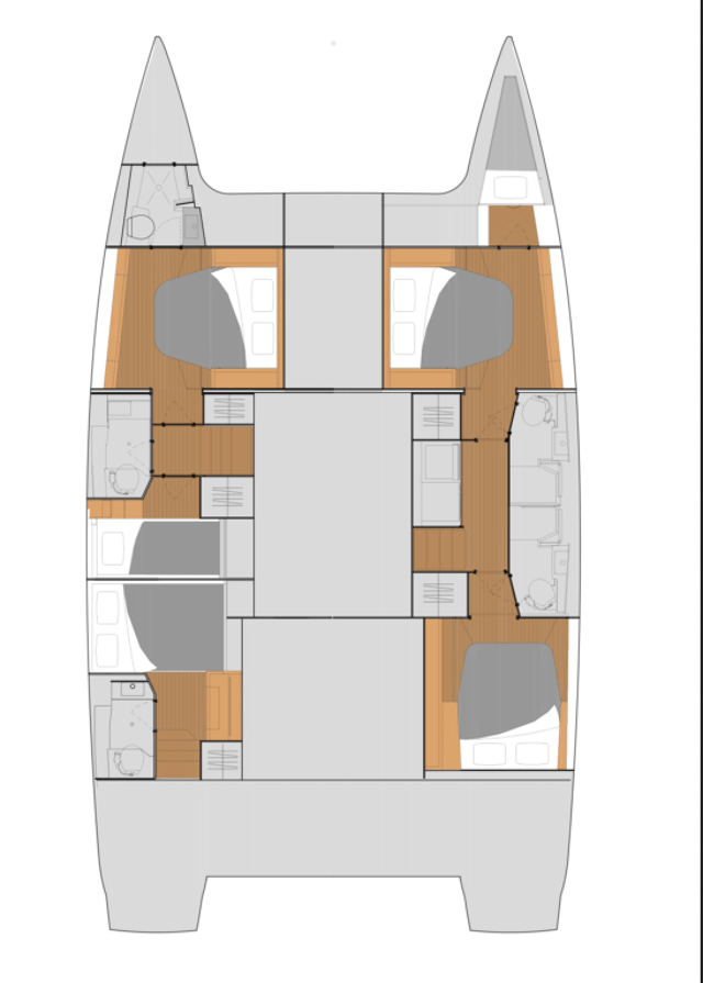 Fountaine Pajot Tanna 47 - 5 cab. Cattitude