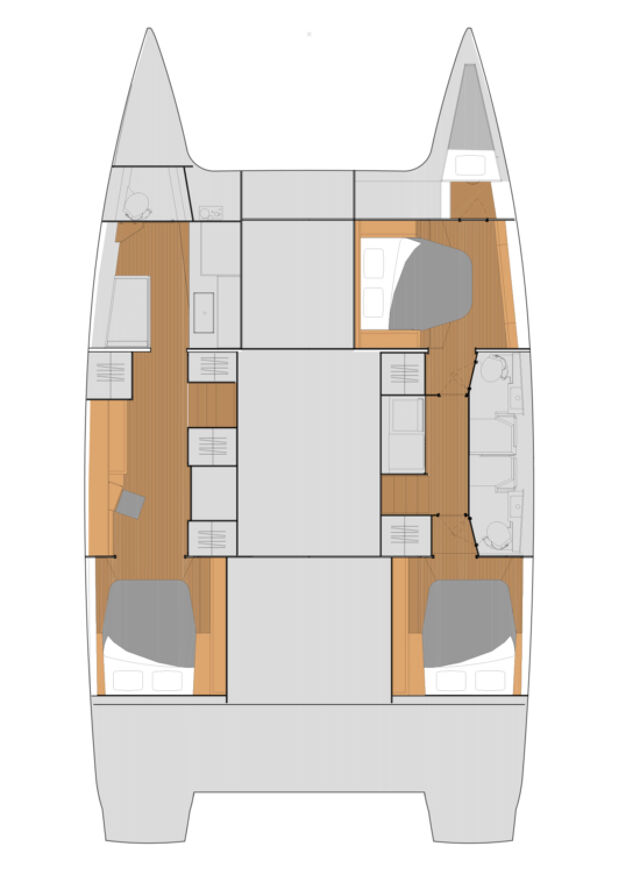 Fountaine Pajot Tanna 47 Maestro - 3 cab. Sonrisa
