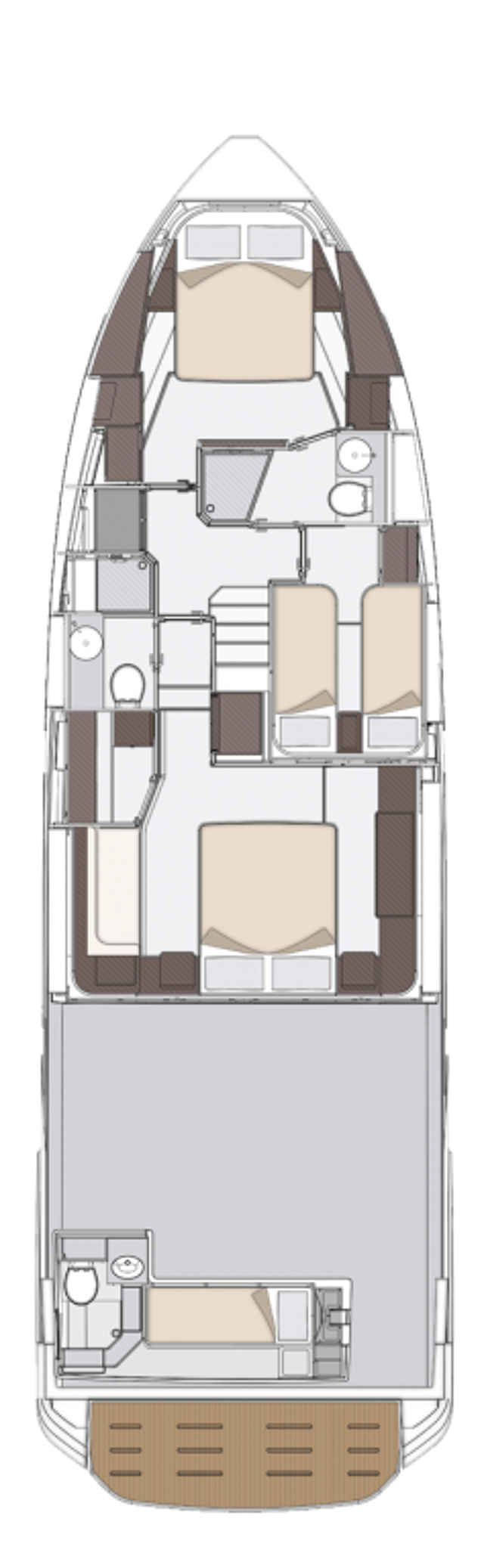 Azimut 53 Fly White