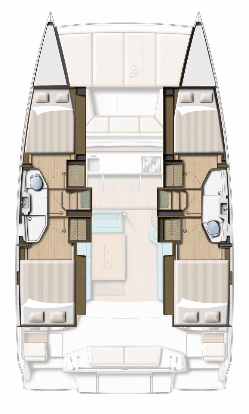 Bali Catsmart - 4 cab. Sail Dorado