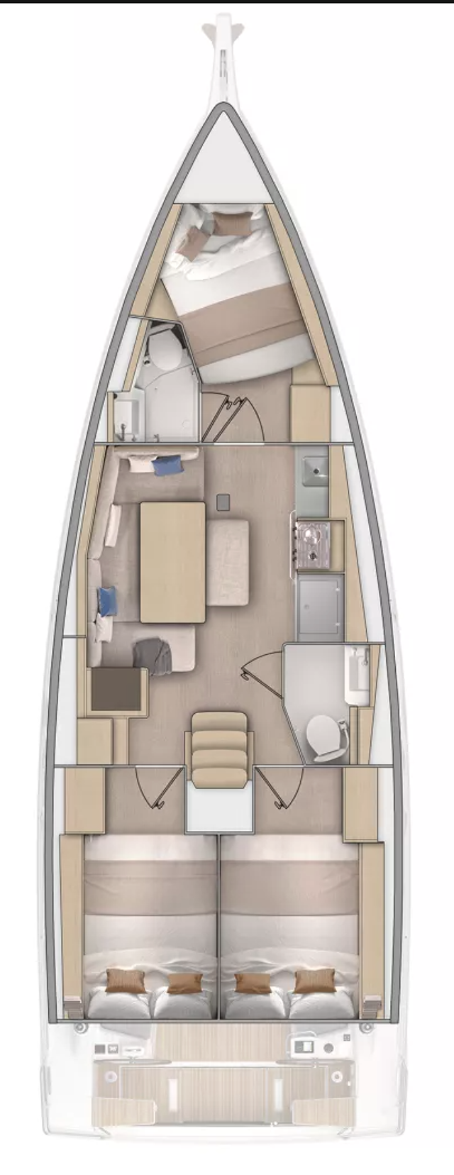 Oceanis 37.1 Uraz