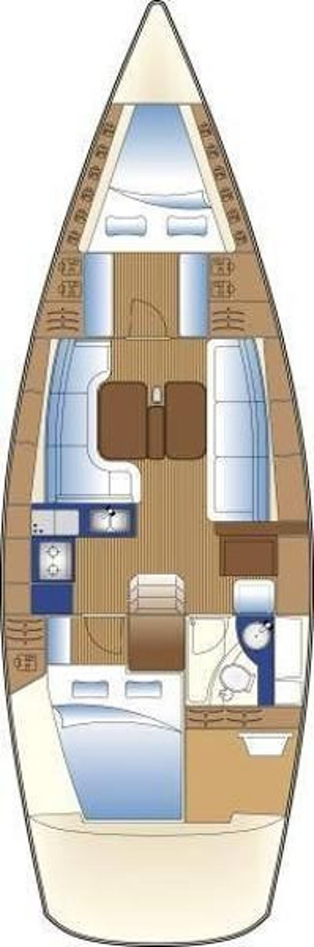 Bavaria 38 Match - 2 cab. Gipsy