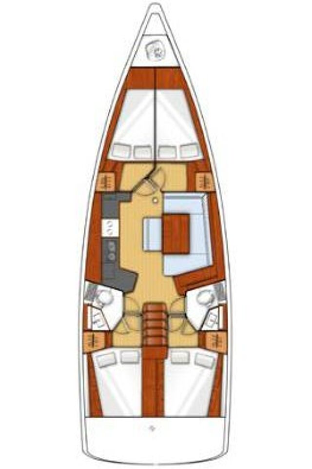 Oceanis 45 - 4 cab. Gloria