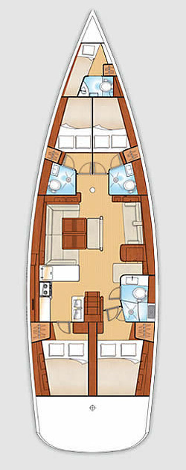 Oceanis 54 - 4 + 1 cab. Sirena De Oro